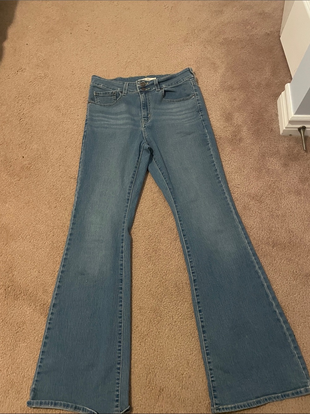 Signature by Levi Strauss Women's Medium Blue Flare Jeans
